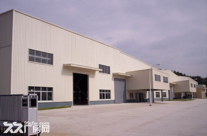 福建漳州长泰工业区5700平方米新9.2m 高钢构厂房出租-图3